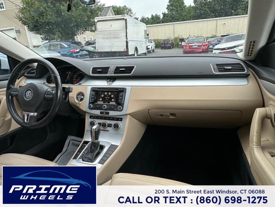 2013 Volkswagen CC 4dr Sdn DSG Sport PZEV, available for sale in East Windsor, Connecticut | Prime Wheels. East Windsor, Connecticut 2013 Volkswagen CC 4dr Sdn DSG Sport PZEV, available for sale in East Windsor, Connecticut | Prime Wheels. East Windsor, Connecticut