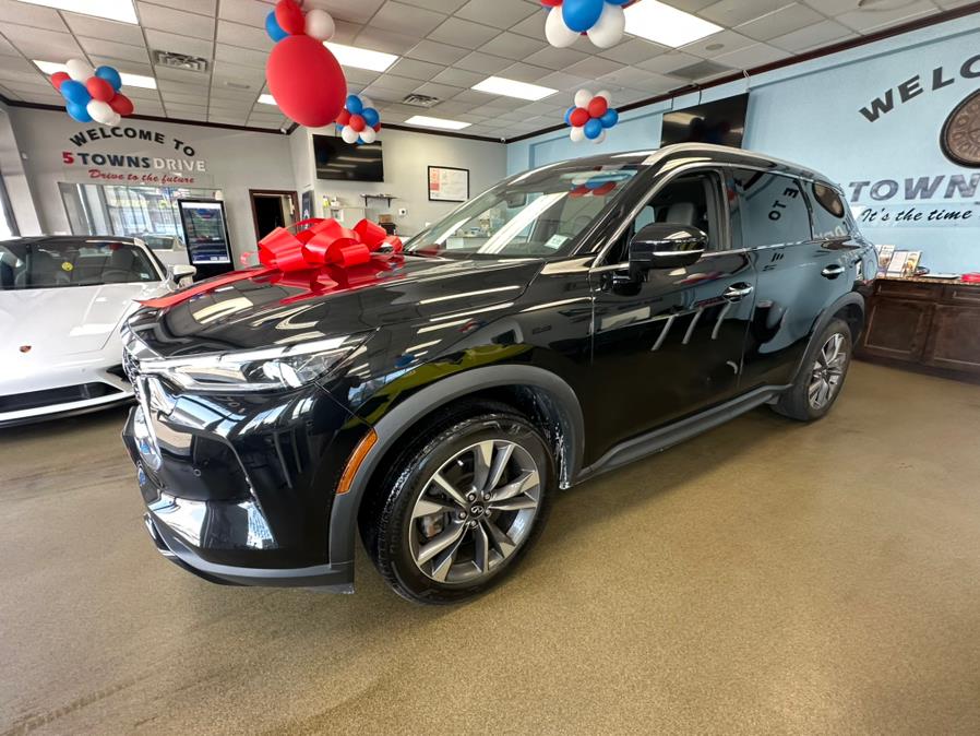 2023 INFINITI QX60 LUXE AWD, available for sale in Inwood, New York | 5 Towns Drive. Inwood, New York 2023 INFINITI QX60 LUXE AWD, available for sale in Inwood, New York | 5 Towns Drive. Inwood, New York