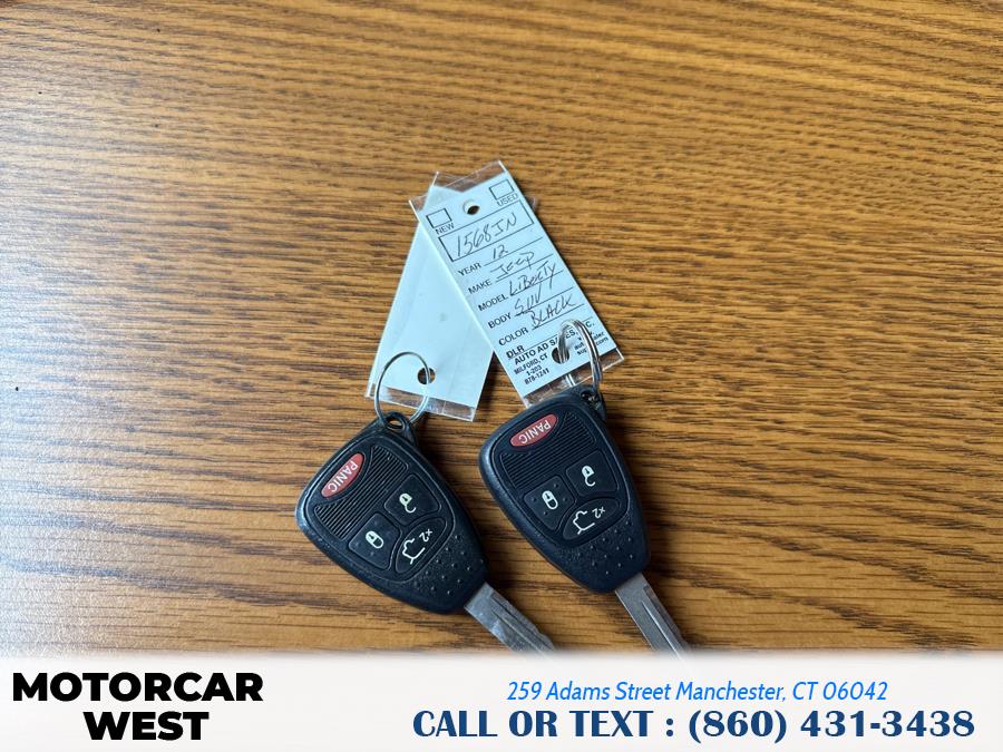 2012 Jeep Liberty 4WD 4dr Sport, available for sale in Manchester, Connecticut | Motorcar West. Manchester, Connecticut 2012 Jeep Liberty 4WD 4dr Sport, available for sale in Manchester, Connecticut | Motorcar West. Manchester, Connecticut