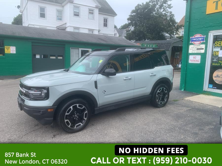 2021 Ford Bronco Sport Outer Banks 4x4, available for sale in New London, Connecticut | McAvoy Inc dba Town Hill Auto. New London, Connecticut 2021 Ford Bronco Sport Outer Banks 4x4, available for sale in New London, Connecticut | McAvoy Inc dba Town Hill Auto. New London, Connecticut