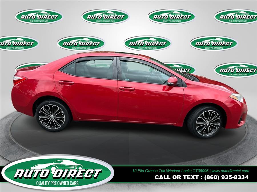 2014 Toyota Corolla 4dr Sdn CVT S Premium (Natl), available for sale in Windsor Locks, Connecticut | Auto Direct LLC. Windsor Locks, Connecticut 2014 Toyota Corolla 4dr Sdn CVT S Premium (Natl), available for sale in Windsor Locks, Connecticut | Auto Direct LLC. Windsor Locks, Connecticut