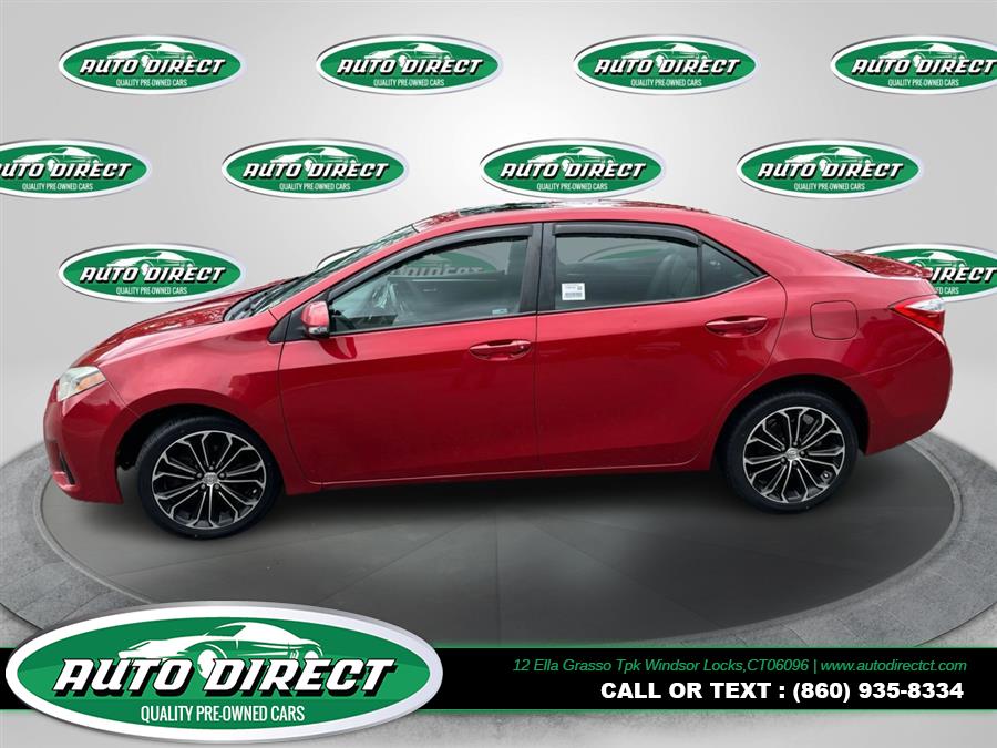2014 Toyota Corolla 4dr Sdn CVT S Premium (Natl), available for sale in Windsor Locks, Connecticut | Auto Direct LLC. Windsor Locks, Connecticut 2014 Toyota Corolla 4dr Sdn CVT S Premium (Natl), available for sale in Windsor Locks, Connecticut | Auto Direct LLC. Windsor Locks, Connecticut