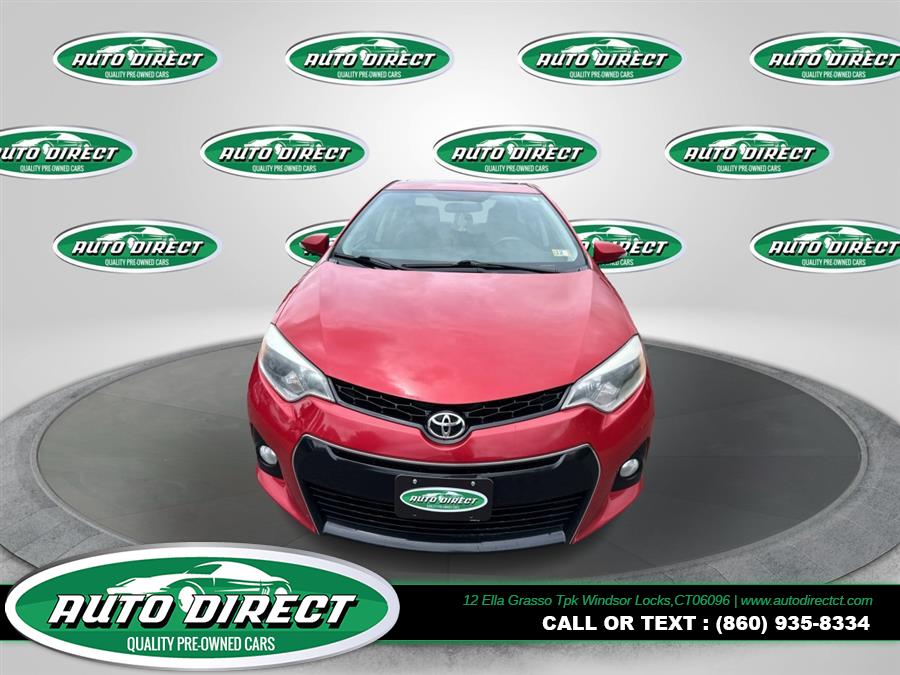 2014 Toyota Corolla 4dr Sdn CVT S Premium (Natl), available for sale in Windsor Locks, Connecticut | Auto Direct LLC. Windsor Locks, Connecticut 2014 Toyota Corolla 4dr Sdn CVT S Premium (Natl), available for sale in Windsor Locks, Connecticut | Auto Direct LLC. Windsor Locks, Connecticut