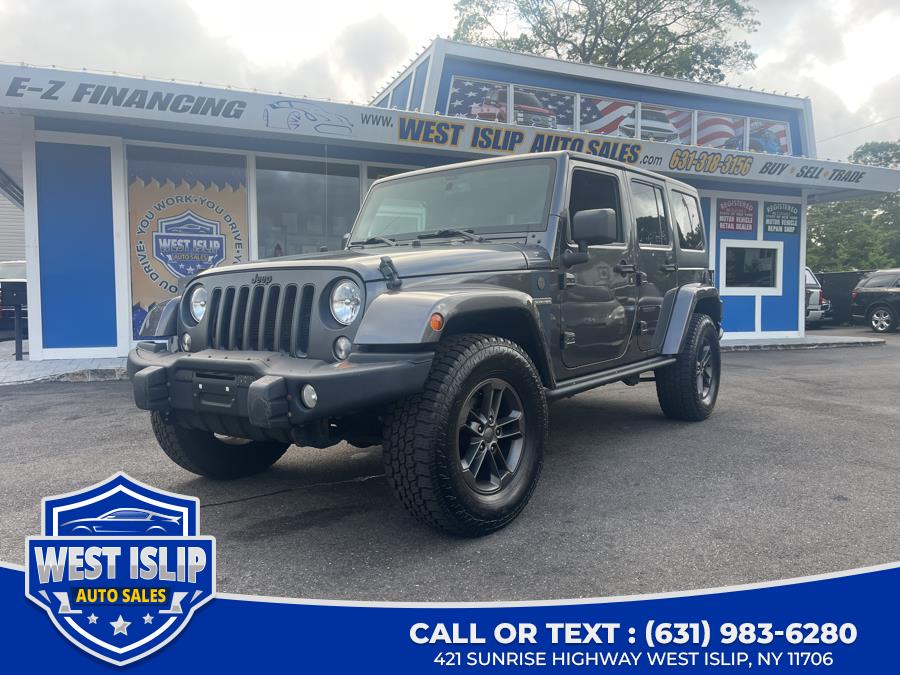 2018 Jeep Wrangler JK Unlimited Sport S 4x4, available for sale in West Islip, New York | West Islip Auto Sales. West Islip, New York 2018 Jeep Wrangler JK Unlimited Sport S 4x4, available for sale in West Islip, New York | West Islip Auto Sales. West Islip, New York