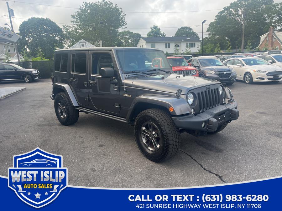 2018 Jeep Wrangler JK Unlimited Sport S 4x4, available for sale in West Islip, New York | West Islip Auto Sales. West Islip, New York 2018 Jeep Wrangler JK Unlimited Sport S 4x4, available for sale in West Islip, New York | West Islip Auto Sales. West Islip, New York
