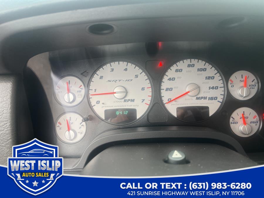 2004 Dodge Ram SRT-10 2dr Reg Cab 120.5" WB SRT-10, available for sale in West Islip, New York | West Islip Auto Sales. West Islip, New York 2004 Dodge Ram SRT-10 2dr Reg Cab 120.5" WB SRT-10, available for sale in West Islip, New York | West Islip Auto Sales. West Islip, New York