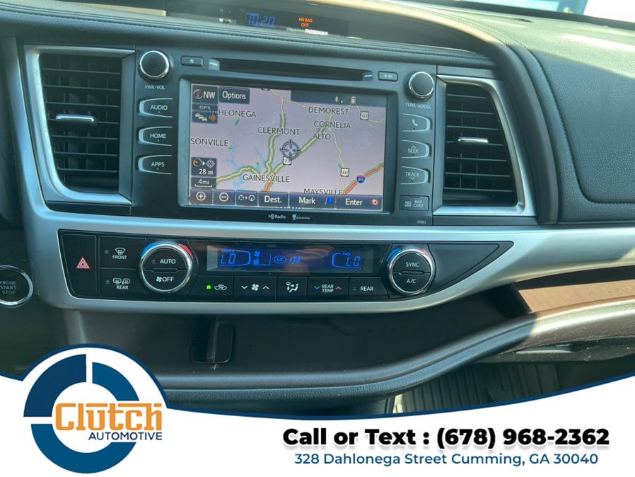 2015 Toyota Highlander FWD 4dr V6 XLE (Natl), available for sale in Cumming, Georgia | Clutch Automotive. Cumming, Georgia 2015 Toyota Highlander FWD 4dr V6 XLE (Natl), available for sale in Cumming, Georgia | Clutch Automotive. Cumming, Georgia