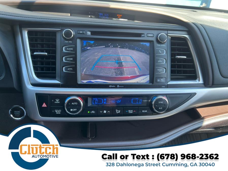 2015 Toyota Highlander FWD 4dr V6 XLE (Natl), available for sale in Cumming, Georgia | Clutch Automotive. Cumming, Georgia 2015 Toyota Highlander FWD 4dr V6 XLE (Natl), available for sale in Cumming, Georgia | Clutch Automotive. Cumming, Georgia