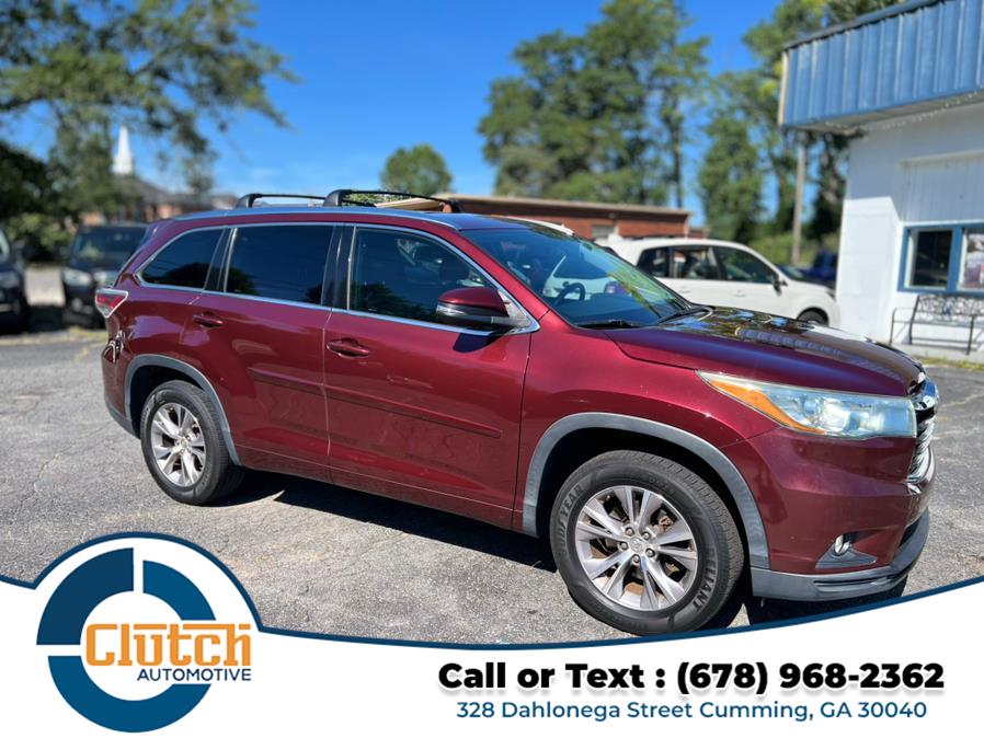 2015 Toyota Highlander FWD 4dr V6 XLE (Natl), available for sale in Cumming, Georgia | Clutch Automotive. Cumming, Georgia 2015 Toyota Highlander FWD 4dr V6 XLE (Natl), available for sale in Cumming, Georgia | Clutch Automotive. Cumming, Georgia