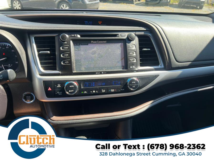 2015 Toyota Highlander FWD 4dr V6 XLE (Natl), available for sale in Cumming, Georgia | Clutch Automotive. Cumming, Georgia 2015 Toyota Highlander FWD 4dr V6 XLE (Natl), available for sale in Cumming, Georgia | Clutch Automotive. Cumming, Georgia