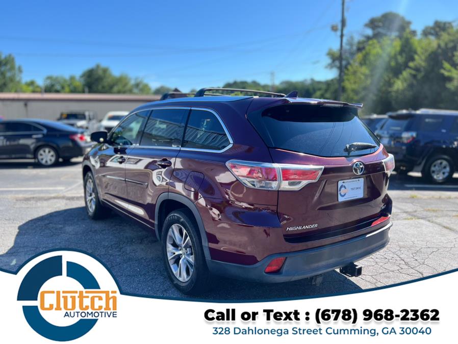 2015 Toyota Highlander FWD 4dr V6 XLE (Natl), available for sale in Cumming, Georgia | Clutch Automotive. Cumming, Georgia 2015 Toyota Highlander FWD 4dr V6 XLE (Natl), available for sale in Cumming, Georgia | Clutch Automotive. Cumming, Georgia