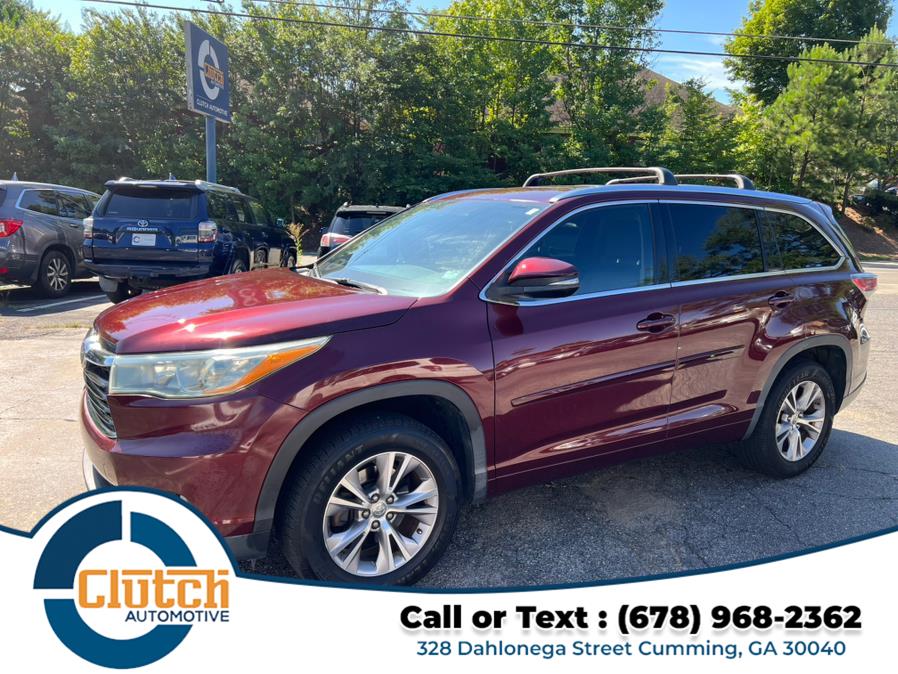 2015 Toyota Highlander FWD 4dr V6 XLE (Natl), available for sale in Cumming, Georgia | Clutch Automotive. Cumming, Georgia 2015 Toyota Highlander FWD 4dr V6 XLE (Natl), available for sale in Cumming, Georgia | Clutch Automotive. Cumming, Georgia