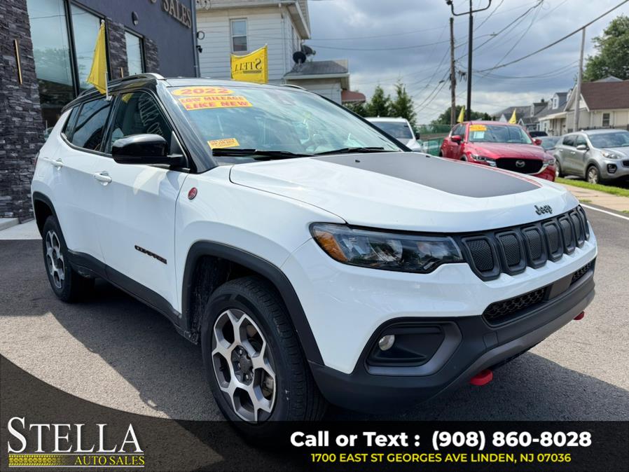 2022 Jeep Compass Trailhawk 4x4, available for sale in Linden, New Jersey | Stella Auto Sales. Linden, New Jersey 2022 Jeep Compass Trailhawk 4x4, available for sale in Linden, New Jersey | Stella Auto Sales. Linden, New Jersey