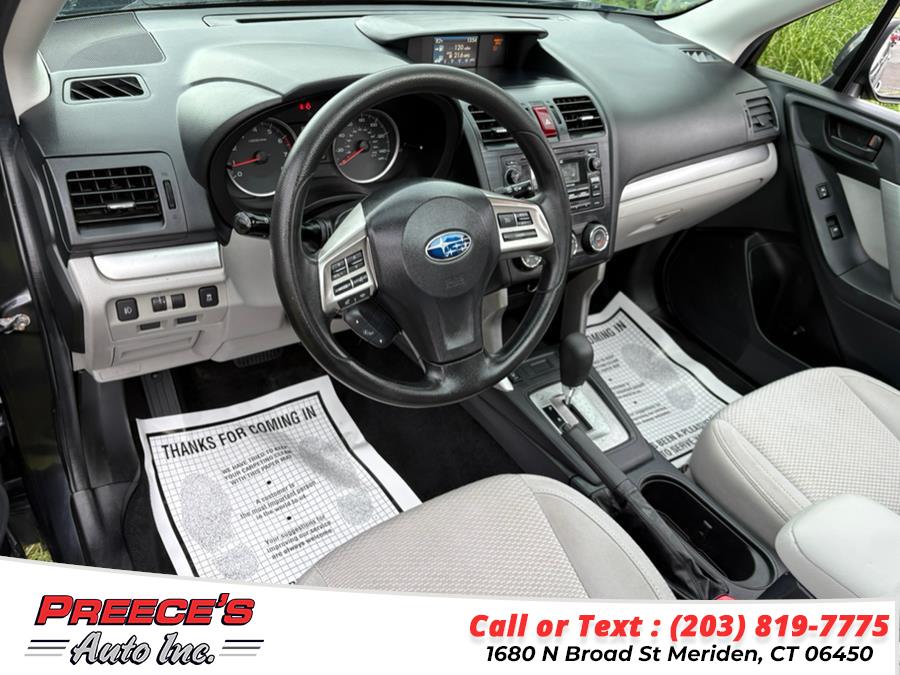2015 Subaru Forester 4dr CVT 2.5i Premium PZEV, available for sale in Meriden, Connecticut | Preeces Auto Inc. Meriden, Connecticut 2015 Subaru Forester 4dr CVT 2.5i Premium PZEV, available for sale in Meriden, Connecticut | Preeces Auto Inc. Meriden, Connecticut