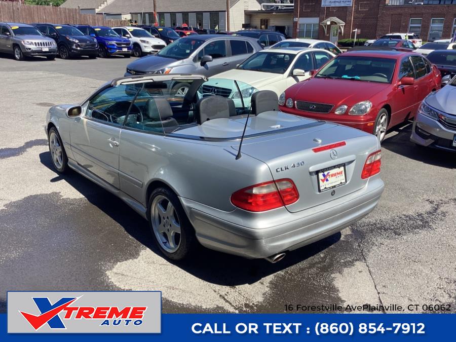 2002 Mercedes-Benz CLK-Class 2dr Cabriolet 4.3L, available for sale in Plainville, Connecticut | Xtreme Auto. Plainville, Connecticut 2002 Mercedes-Benz CLK-Class 2dr Cabriolet 4.3L, available for sale in Plainville, Connecticut | Xtreme Auto. Plainville, Connecticut