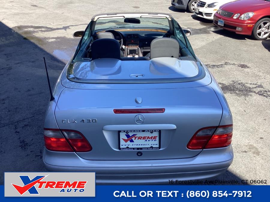 2002 Mercedes-Benz CLK-Class 2dr Cabriolet 4.3L, available for sale in Plainville, Connecticut | Xtreme Auto. Plainville, Connecticut 2002 Mercedes-Benz CLK-Class 2dr Cabriolet 4.3L, available for sale in Plainville, Connecticut | Xtreme Auto. Plainville, Connecticut