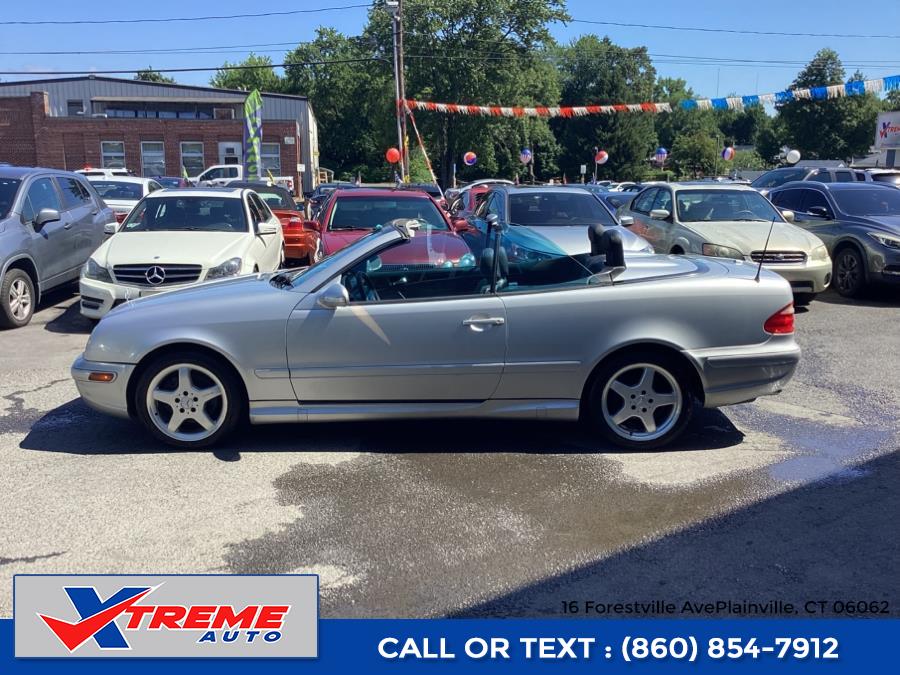 2002 Mercedes-Benz CLK-Class 2dr Cabriolet 4.3L, available for sale in Plainville, Connecticut | Xtreme Auto. Plainville, Connecticut 2002 Mercedes-Benz CLK-Class 2dr Cabriolet 4.3L, available for sale in Plainville, Connecticut | Xtreme Auto. Plainville, Connecticut