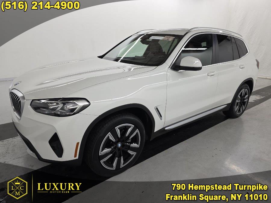 2022 BMW X3 xDrive30i Sports Activity Vehicle, available for sale in Franklin Square, New York | Luxury Motor Club. Franklin Square, New York 2022 BMW X3 xDrive30i Sports Activity Vehicle, available for sale in Franklin Square, New York | Luxury Motor Club. Franklin Square, New York