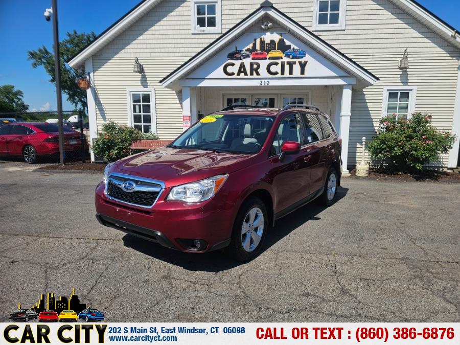 2016 Subaru Forester 4dr CVT 2.5i Limited PZEV, available for sale in East Windsor, Connecticut | Car City LLC. East Windsor, Connecticut 2016 Subaru Forester 4dr CVT 2.5i Limited PZEV, available for sale in East Windsor, Connecticut | Car City LLC. East Windsor, Connecticut