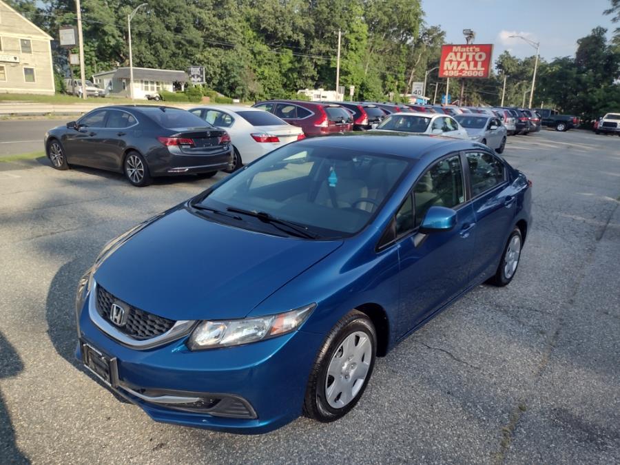 2013 Honda Civic Sdn 4dr Auto LX, available for sale in Chicopee, Massachusetts | Matts Auto Mall LLC. Chicopee, Massachusetts