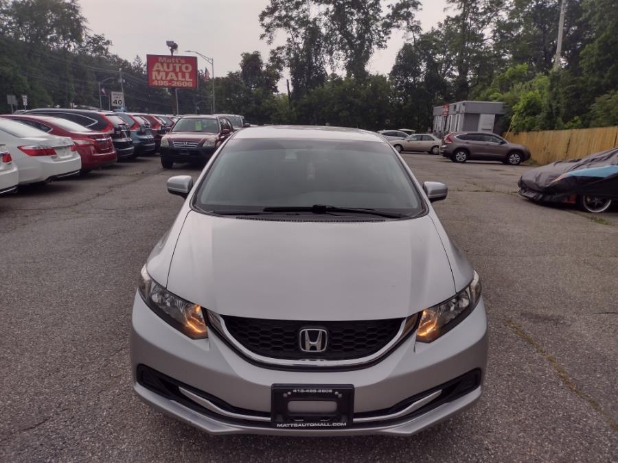 2014 Honda Civic Sedan 4dr CVT LX, available for sale in Chicopee, Massachusetts | Matts Auto Mall LLC. Chicopee, Massachusetts 2014 Honda Civic Sedan 4dr CVT LX, available for sale in Chicopee, Massachusetts | Matts Auto Mall LLC. Chicopee, Massachusetts
