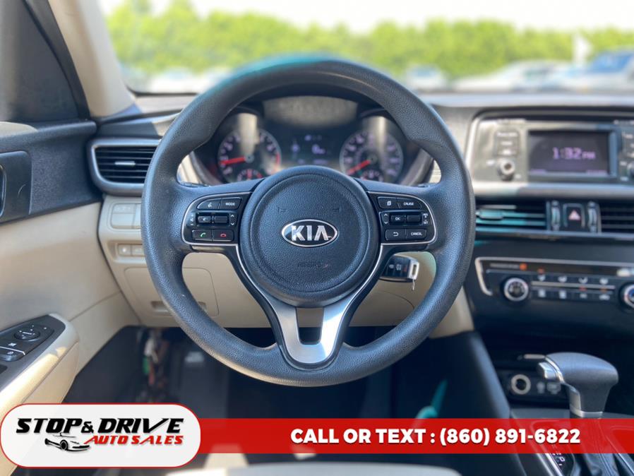 2017 Kia Optima LX Auto, available for sale in East Windsor, Connecticut | Stop & Drive Auto Sales. East Windsor, Connecticut 2017 Kia Optima LX Auto, available for sale in East Windsor, Connecticut | Stop & Drive Auto Sales. East Windsor, Connecticut