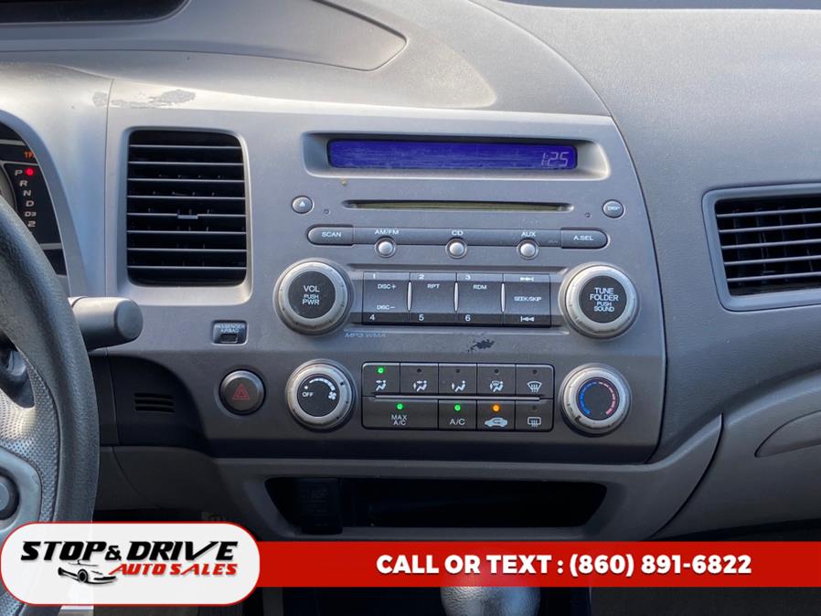 2008 Honda Civic Sdn 4dr Auto LX, available for sale in East Windsor, Connecticut | Stop & Drive Auto Sales. East Windsor, Connecticut 2008 Honda Civic Sdn 4dr Auto LX, available for sale in East Windsor, Connecticut | Stop & Drive Auto Sales. East Windsor, Connecticut