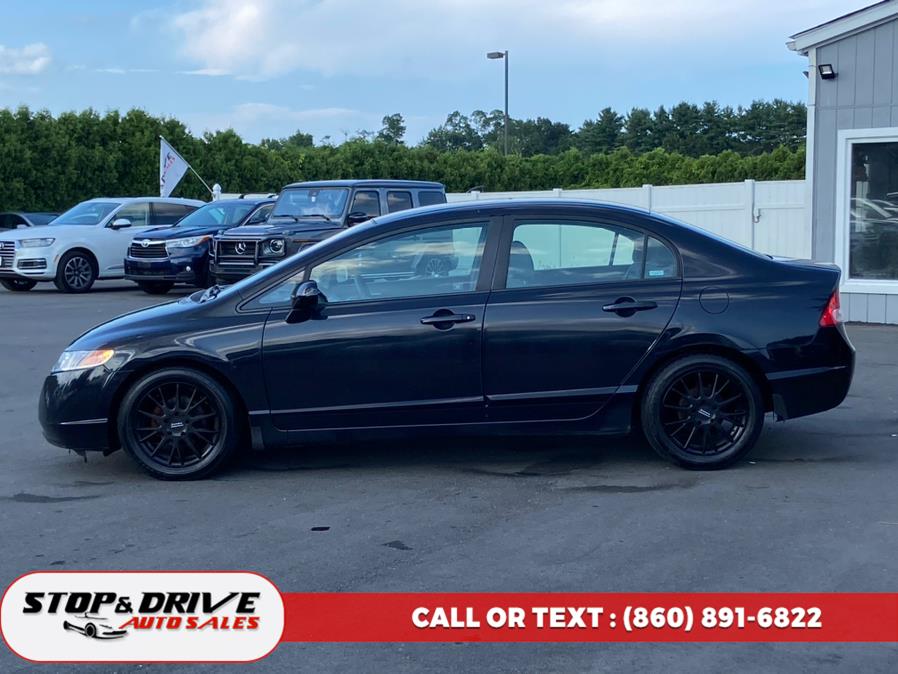 2008 Honda Civic Sdn 4dr Auto LX, available for sale in East Windsor, Connecticut | Stop & Drive Auto Sales. East Windsor, Connecticut 2008 Honda Civic Sdn 4dr Auto LX, available for sale in East Windsor, Connecticut | Stop & Drive Auto Sales. East Windsor, Connecticut