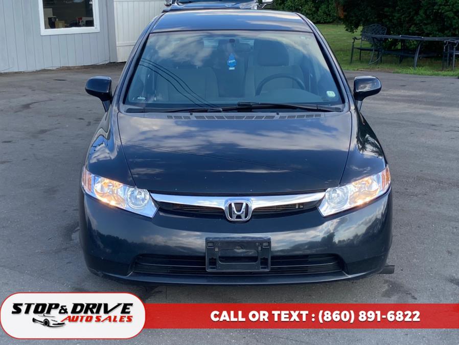 2008 Honda Civic Sdn 4dr Auto LX, available for sale in East Windsor, Connecticut | Stop & Drive Auto Sales. East Windsor, Connecticut 2008 Honda Civic Sdn 4dr Auto LX, available for sale in East Windsor, Connecticut | Stop & Drive Auto Sales. East Windsor, Connecticut
