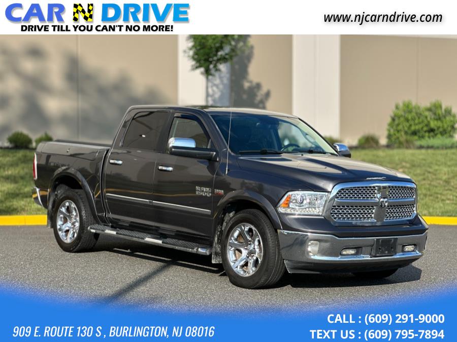 2017 Ram 1500 Laramie Crew Cab 4x4 5'7 Box, available for sale in Burlington, New Jersey | Car N Drive. Burlington, New Jersey 2017 Ram 1500 Laramie Crew Cab 4x4 5'7 Box, available for sale in Burlington, New Jersey | Car N Drive. Burlington, New Jersey