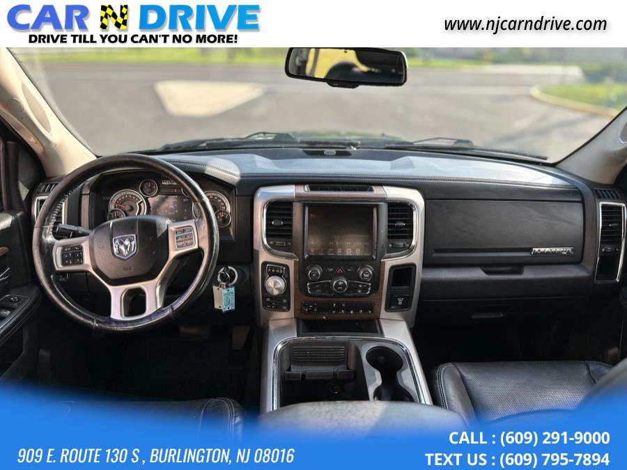 2017 Ram 1500 Laramie Crew Cab 4x4 5'7 Box, available for sale in Burlington, New Jersey | Car N Drive. Burlington, New Jersey 2017 Ram 1500 Laramie Crew Cab 4x4 5'7 Box, available for sale in Burlington, New Jersey | Car N Drive. Burlington, New Jersey