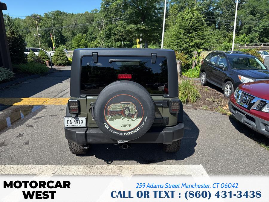 2015 Jeep Wrangler Unlimited 4WD 4dr Sport, available for sale in Manchester, Connecticut | Motorcar West. Manchester, Connecticut 2015 Jeep Wrangler Unlimited 4WD 4dr Sport, available for sale in Manchester, Connecticut | Motorcar West. Manchester, Connecticut