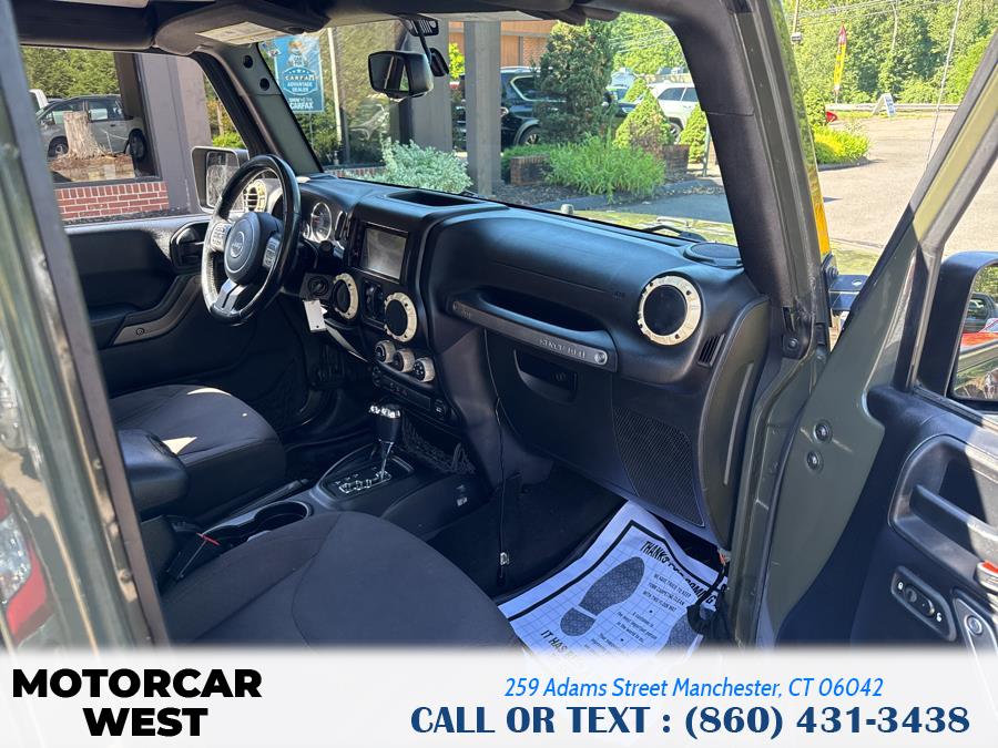 2015 Jeep Wrangler Unlimited 4WD 4dr Sport, available for sale in Manchester, Connecticut | Motorcar West. Manchester, Connecticut 2015 Jeep Wrangler Unlimited 4WD 4dr Sport, available for sale in Manchester, Connecticut | Motorcar West. Manchester, Connecticut