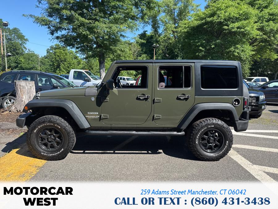 Used 2015 Jeep Wrangler Unlimited in Manchester, Connecticut | Motorcar West. Manchester, Connecticut