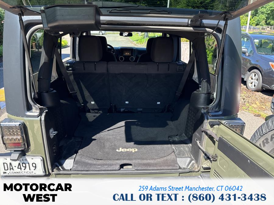 2015 Jeep Wrangler Unlimited 4WD 4dr Sport, available for sale in Manchester, Connecticut | Motorcar West. Manchester, Connecticut 2015 Jeep Wrangler Unlimited 4WD 4dr Sport, available for sale in Manchester, Connecticut | Motorcar West. Manchester, Connecticut