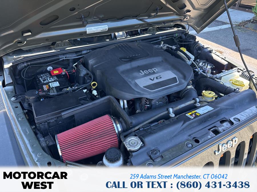 2015 Jeep Wrangler Unlimited 4WD 4dr Sport, available for sale in Manchester, Connecticut | Motorcar West. Manchester, Connecticut 2015 Jeep Wrangler Unlimited 4WD 4dr Sport, available for sale in Manchester, Connecticut | Motorcar West. Manchester, Connecticut