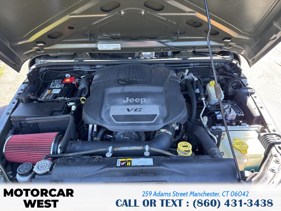 2015 Jeep Wrangler Unlimited 4WD 4dr Sport, available for sale in Manchester, Connecticut | Motorcar West. Manchester, Connecticut 2015 Jeep Wrangler Unlimited 4WD 4dr Sport, available for sale in Manchester, Connecticut | Motorcar West. Manchester, Connecticut