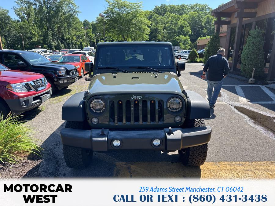 2015 Jeep Wrangler Unlimited 4WD 4dr Sport, available for sale in Manchester, Connecticut | Motorcar West. Manchester, Connecticut 2015 Jeep Wrangler Unlimited 4WD 4dr Sport, available for sale in Manchester, Connecticut | Motorcar West. Manchester, Connecticut