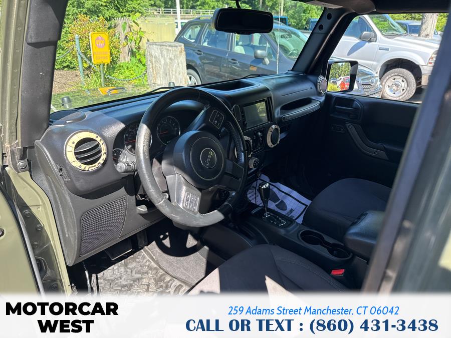 2015 Jeep Wrangler Unlimited 4WD 4dr Sport, available for sale in Manchester, Connecticut | Motorcar West. Manchester, Connecticut 2015 Jeep Wrangler Unlimited 4WD 4dr Sport, available for sale in Manchester, Connecticut | Motorcar West. Manchester, Connecticut