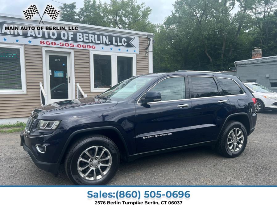 2014 Jeep Grand Cherokee 4WD 4dr Limited, available for sale in Berlin, Connecticut | Main Auto of Berlin. Berlin, Connecticut 2014 Jeep Grand Cherokee 4WD 4dr Limited, available for sale in Berlin, Connecticut | Main Auto of Berlin. Berlin, Connecticut