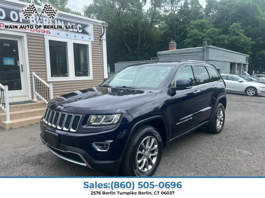2014 Jeep Grand Cherokee 4WD 4dr Limited, available for sale in Berlin, Connecticut | Main Auto of Berlin. Berlin, Connecticut 2014 Jeep Grand Cherokee 4WD 4dr Limited, available for sale in Berlin, Connecticut | Main Auto of Berlin. Berlin, Connecticut