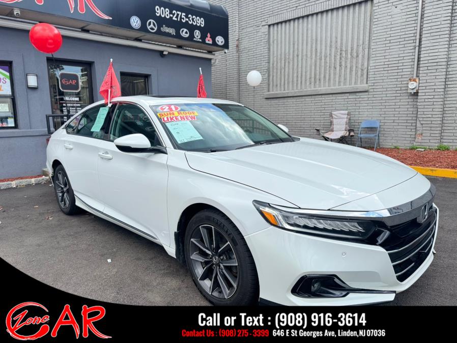 2021 Honda Accord Sedan EX-L 1.5T CVT, available for sale in Linden, New Jersey | Car Zone. Linden, New Jersey 2021 Honda Accord Sedan EX-L 1.5T CVT, available for sale in Linden, New Jersey | Car Zone. Linden, New Jersey