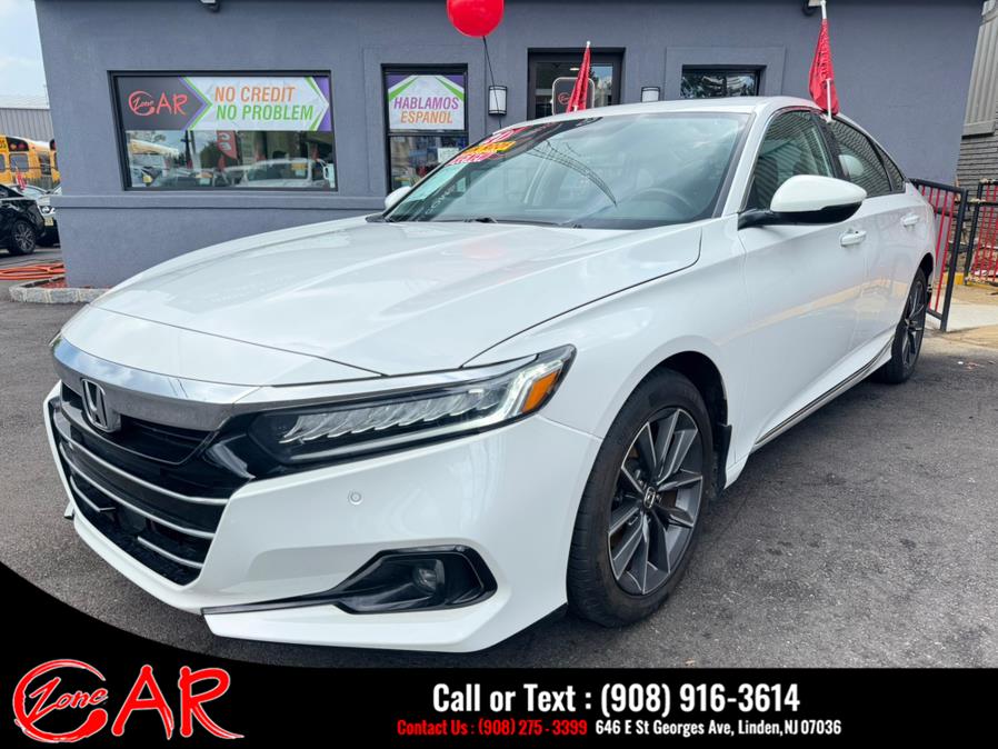 2021 Honda Accord Sedan EX-L 1.5T CVT, available for sale in Linden, New Jersey | Car Zone. Linden, New Jersey 2021 Honda Accord Sedan EX-L 1.5T CVT, available for sale in Linden, New Jersey | Car Zone. Linden, New Jersey