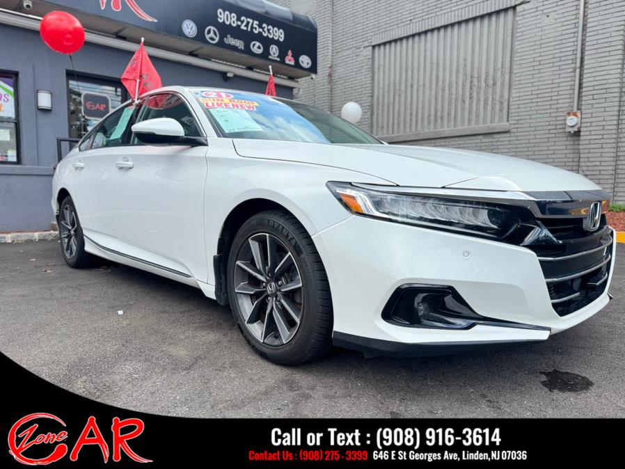 2021 Honda Accord Sedan EX-L 1.5T CVT, available for sale in Linden, New Jersey | Car Zone. Linden, New Jersey 2021 Honda Accord Sedan EX-L 1.5T CVT, available for sale in Linden, New Jersey | Car Zone. Linden, New Jersey