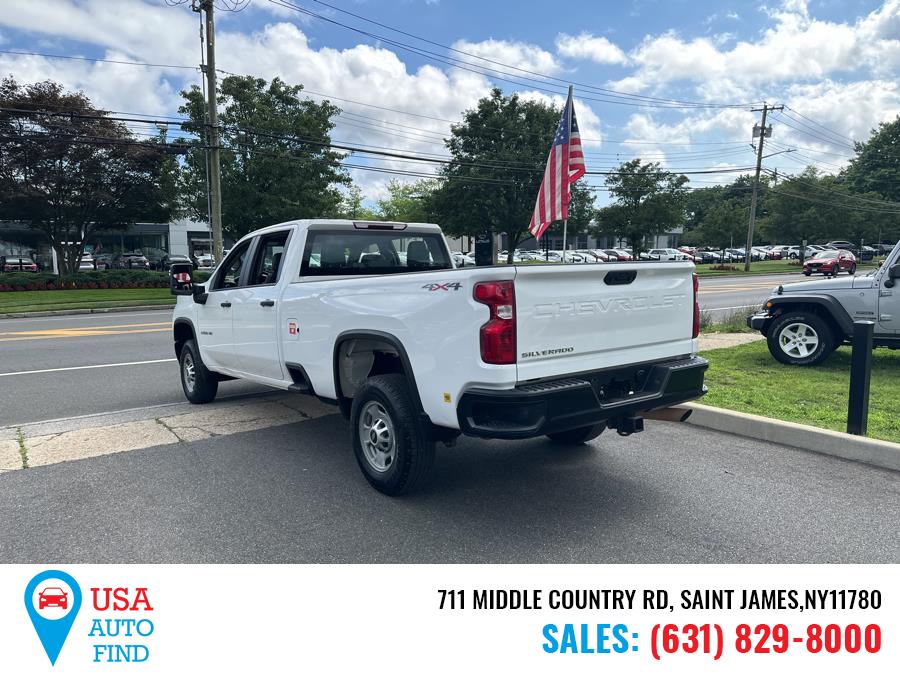 2021 Chevrolet Silverado 2500HD 4WD Crew Cab 172" Work Truck, available for sale in Saint James, New York | USA Auto Find. Saint James, New York 2021 Chevrolet Silverado 2500HD 4WD Crew Cab 172" Work Truck, available for sale in Saint James, New York | USA Auto Find. Saint James, New York