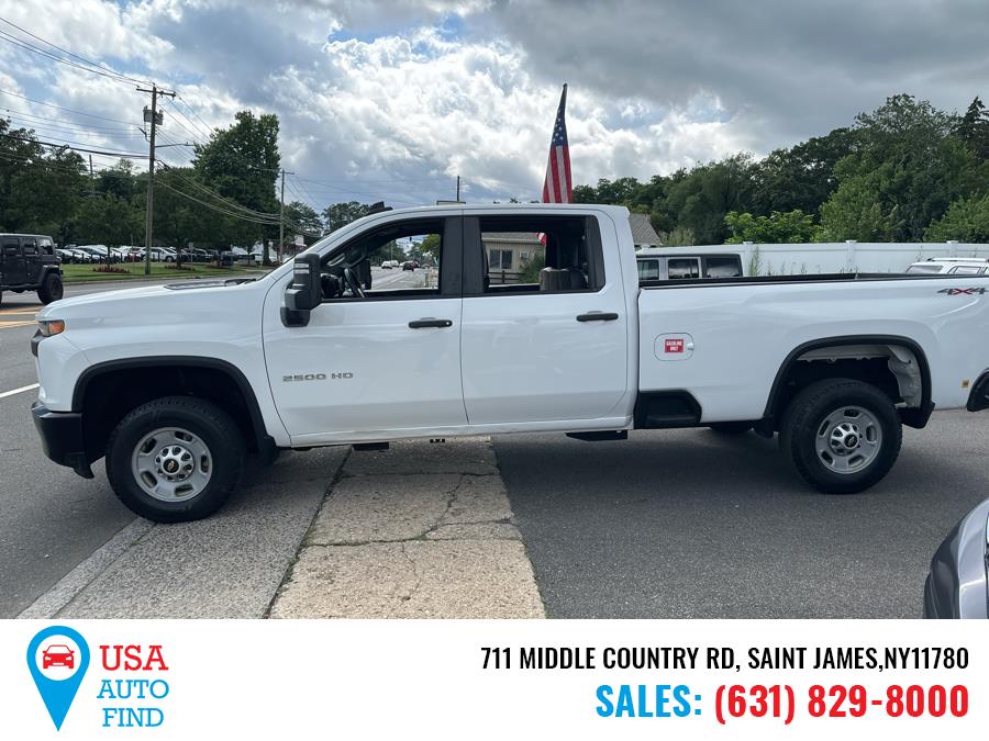 2021 Chevrolet Silverado 2500HD 4WD Crew Cab 172" Work Truck, available for sale in Saint James, New York | USA Auto Find. Saint James, New York 2021 Chevrolet Silverado 2500HD 4WD Crew Cab 172" Work Truck, available for sale in Saint James, New York | USA Auto Find. Saint James, New York