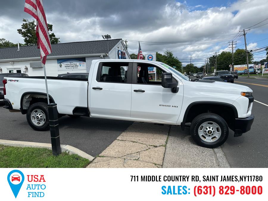 2021 Chevrolet Silverado 2500HD 4WD Crew Cab 172" Work Truck, available for sale in Saint James, New York | USA Auto Find. Saint James, New York 2021 Chevrolet Silverado 2500HD 4WD Crew Cab 172" Work Truck, available for sale in Saint James, New York | USA Auto Find. Saint James, New York