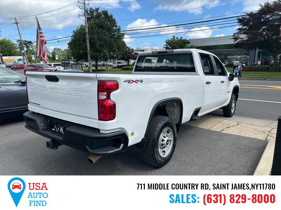 2021 Chevrolet Silverado 2500HD 4WD Crew Cab 172" Work Truck, available for sale in Saint James, New York | USA Auto Find. Saint James, New York 2021 Chevrolet Silverado 2500HD 4WD Crew Cab 172" Work Truck, available for sale in Saint James, New York | USA Auto Find. Saint James, New York