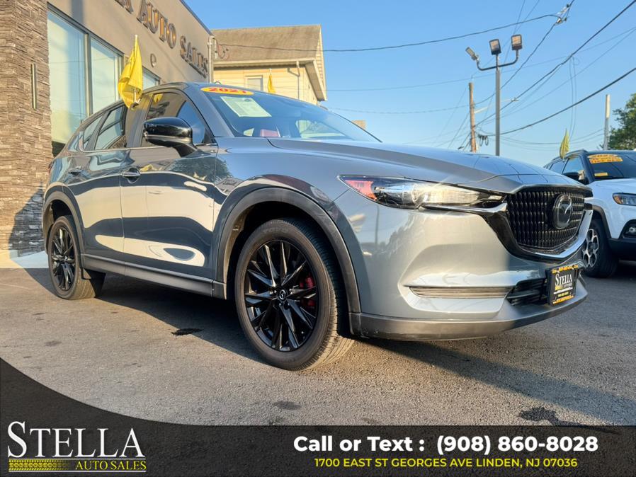 2021 Mazda CX-5 Carbon Edition Turbo AWD, available for sale in Linden, New Jersey | Stella Auto Sales. Linden, New Jersey 2021 Mazda CX-5 Carbon Edition Turbo AWD, available for sale in Linden, New Jersey | Stella Auto Sales. Linden, New Jersey