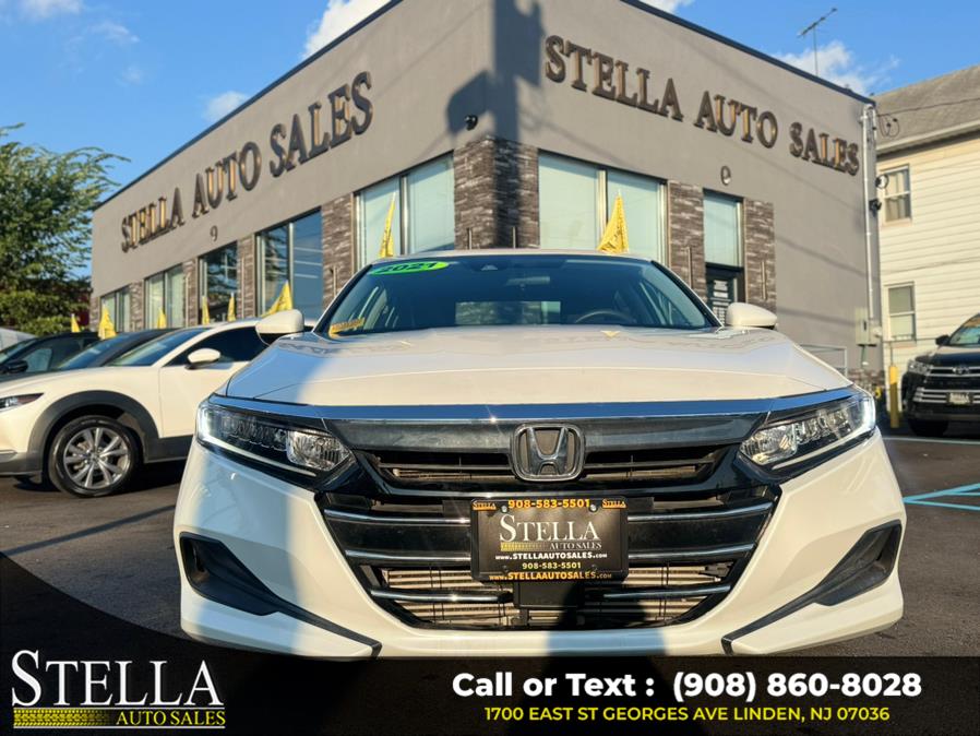 Used 2021 Honda Accord Sedan in Linden, New Jersey | Stella Auto Sales. Linden, New Jersey